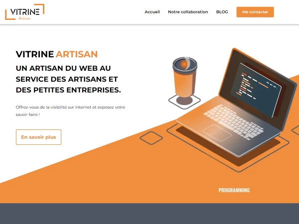 Site WordPress Vitrine Artisan